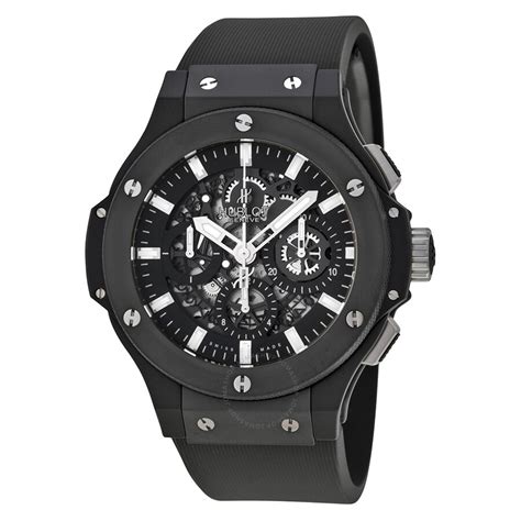 hublot aero chronograph black magic|Hublot big bang black magic.